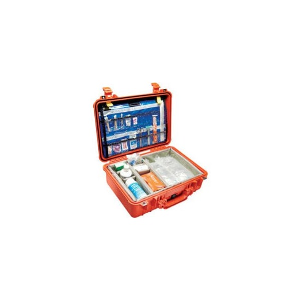 Pelican Protector Case, Polypropylene, 20 21/32 in L, 17 13/64 in W, Black 1500-005-110 - main