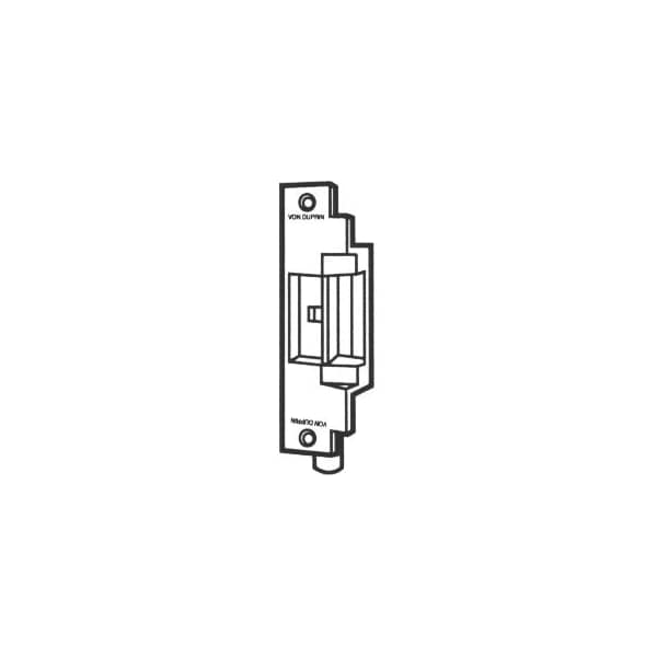 Von Duprin Von Fire Rated Electric Strike for Mortise or Cylindrical Locks, 24VDC , FSE, Satin Stainless Steel 6212-630-24VDC-FSE - main