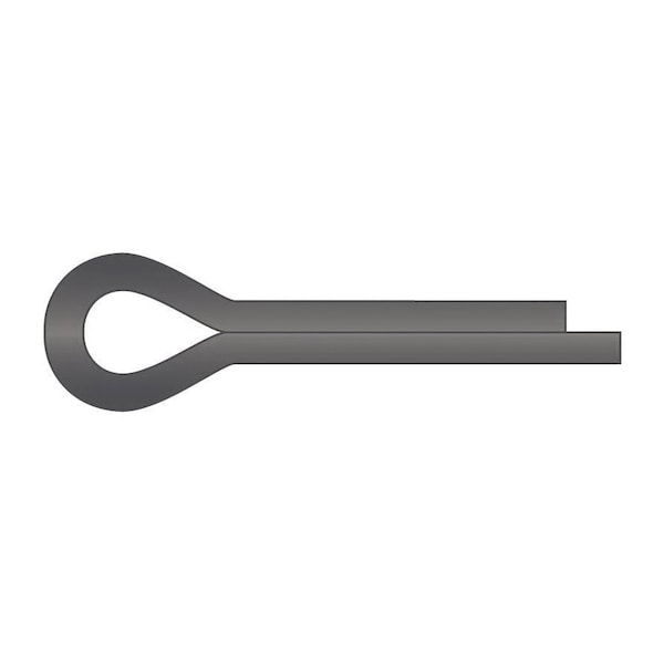Huyett Cotter Pin, Carbon Steel, 0.094 in Dia x 3.000 in Effective Length CPP-093-3000 - main