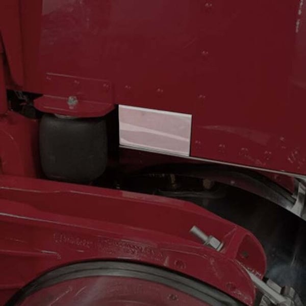 Ilc PETERBILT 579 YEAR 2016 ALUMINUM REAR OF SLEEPER FILL IN PIECES Replacement Body Panel PETE 579 2016 ALUMINUM REAR OF SLEEPER FILL IN PIE - main