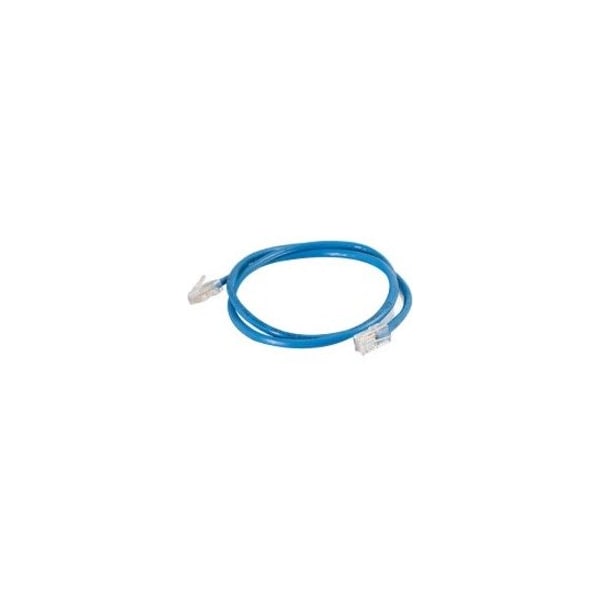 Legrand Quiktron Value Series Cat 6 Non-Booted Patch Cord, Blue, 566-110-005 - main