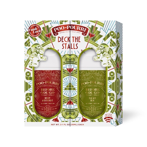 Poo-Pourri Berry & Bright/Balsam Bum Scent Air Freshener Spray 2 oz Liquid 2 pk CP12681 - main