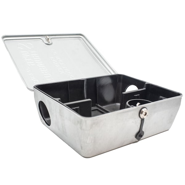 Super Strongbox Bait Station, Galvanized Steel, PK6 912 - main