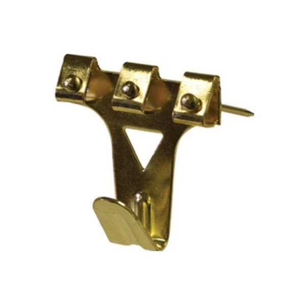 Hillman 2Pk75Lb Brs Pict Hanger 122196 - main
