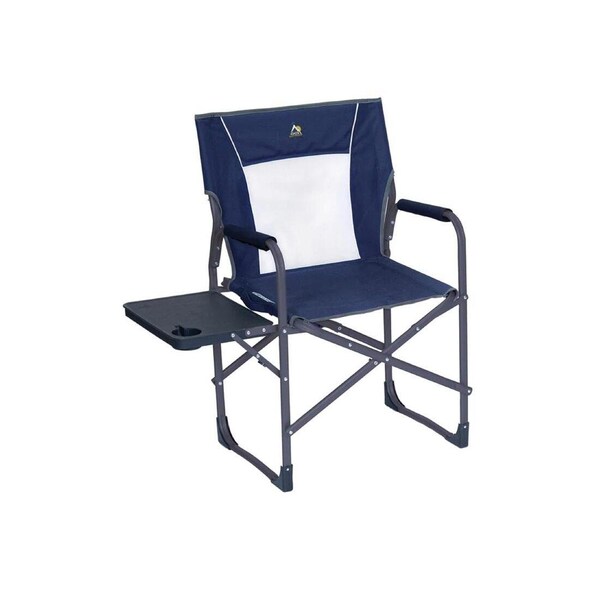 Gci Outdoor Folding Chair Slim-Fold Navy Blue Director's 36514-ACEH001 - main