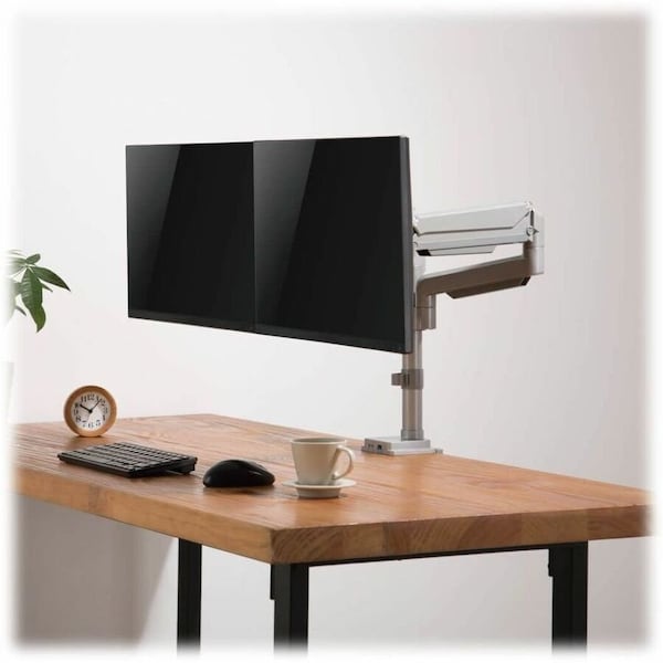 Eaton Tripp Lite Series Dual-Display Gas-Arm Mount for 13IN to 34IN Monitors - Clamp or Grommet, USB, DDR1732DAL - main