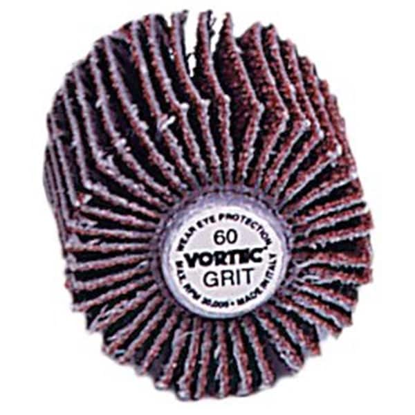 Light House Beauty 1 in. X 1 in. Vortec Coated Abrasive Flap Wheel- .25 in. Stem- 8 LI3682771 - main