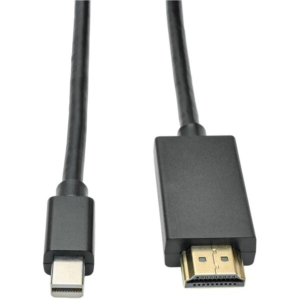 Tripp Lite 6FT MINI DISPLAYPORT TO HD ADAPTER CONVERTER CABLE MDP TO HD 1920 X 1080 M/M 6FT P586-006-HDMI - main