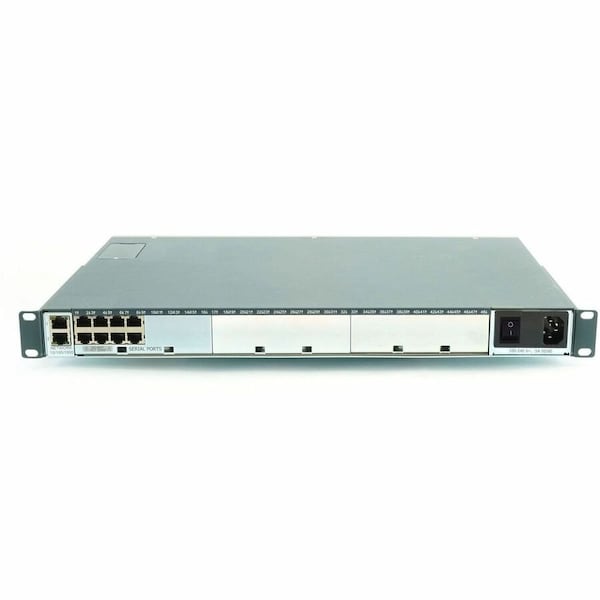 Lantronix SLC8000 8-PORT SINGLE AC POWER SUPPLY ADVANCED CONSOLE MANAGER, ROHS SLC80081201S - main