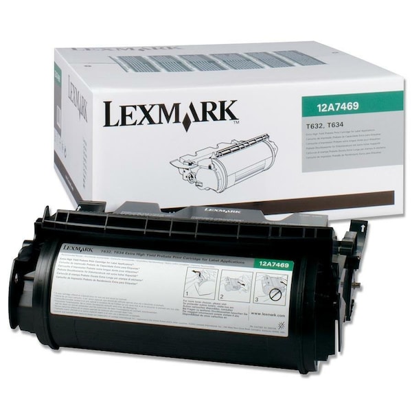 Royal Toner Toner For T630 XHY Label, 32K Pages 12A7469 - main