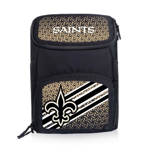 Picnic Time Family Of Brands NFL New Orleans Saints - PTX 2.0 Tarana Recycled Backpack Cooler 633-02-179-204-2 - main