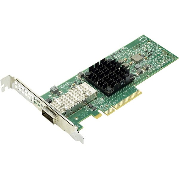 Broadcom NetXtreme E-Series P150P - Adattatore di rete - PCIe - 50 Gigabit QSFP28 x 1 BCM957414A4140C - main