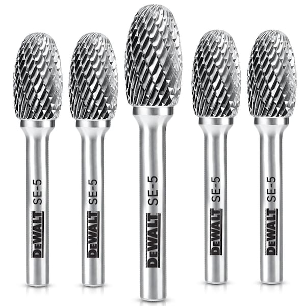 Dewalt CARBIDE BURR SIZE SE-5, 5PK DXCBTJSE5-5 - main