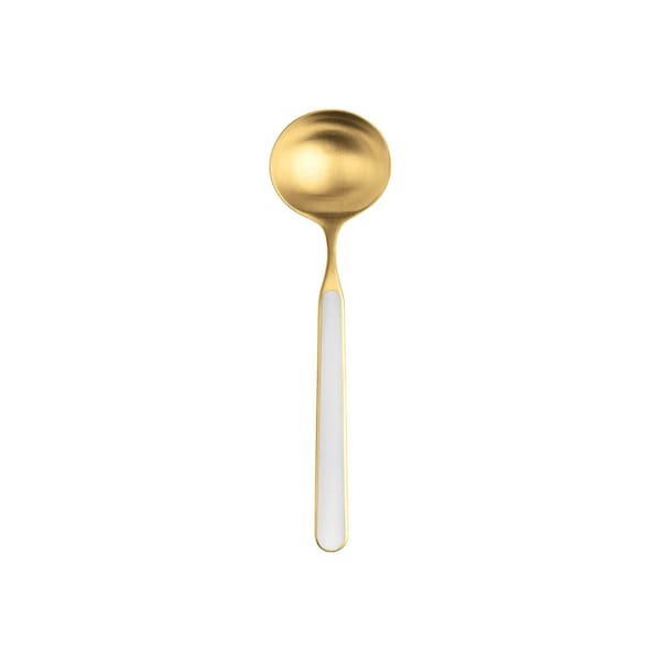 Mepra Fantasia Ice Gold Gravy Ladle - Porcelain 10W61140OI - main