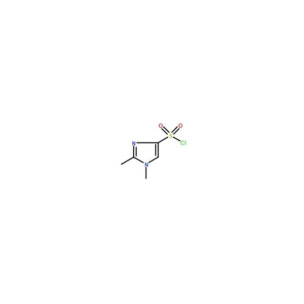 Ak Scientific 1, 2-Dimethyl-1H-imidazole-4-sulfonyl chloride (1g), CAS 137049-02-6 Y7469-1g - main