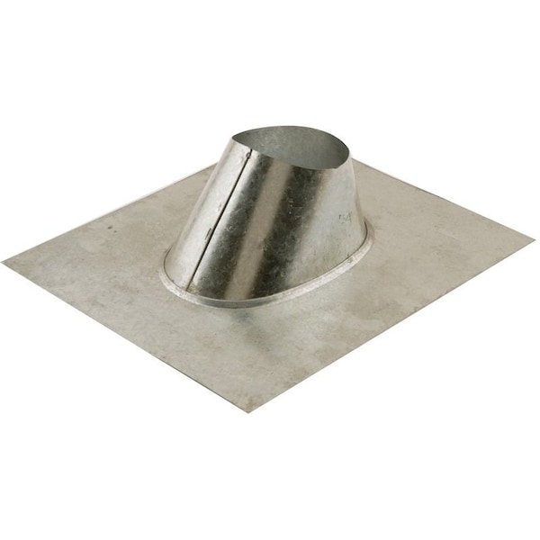 Ameri-Vent Roof Vent Flashing, 17-15/16 in OAL, 15 in OAW, Steel 5EF - main