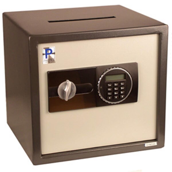 Protex Safe Top Loading Small Electronic Burglary Safe w/ Drop Slot HD-34C - main