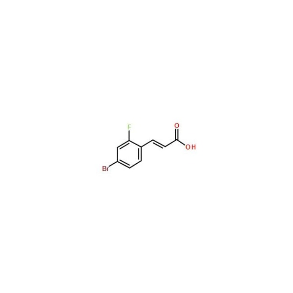 Ak Scientific 4-Bromo-2-fluorocinnamic acid (100g), CAS 149947-19-3 X2819-100g - main
