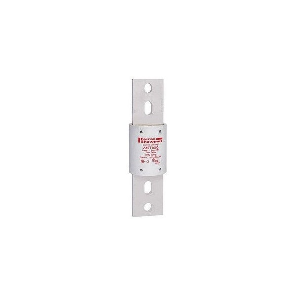 Ferraz Shawmut 3in x 10.75in, 600 VAC 50/60 Hz/500 VDC, 1600 A, 200 kA AC/100 kA DC Interrupt, GMG Body, A4BT1600 - main