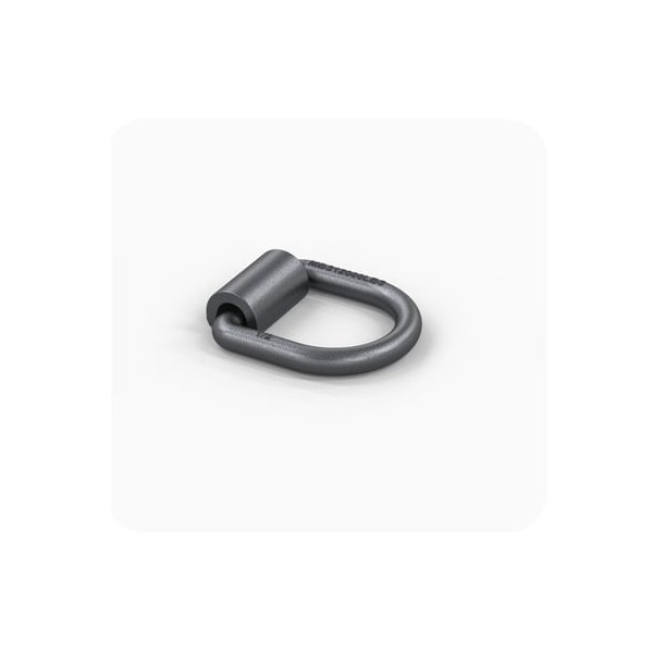 Austin Hardware D-RING + CLIP WELD ON 0.500 INCH 12000 LBS PLAIN LR-0500-R1-FC1 - main