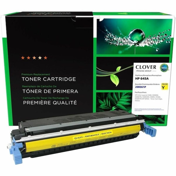 Clover Imaging Group Imaging Remanufactured Yellow Toner Cartridge 200061P - main