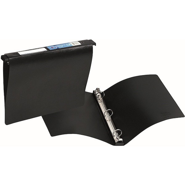 Avery Hanging Binder, Round Ring, 1", Black 14801 - main