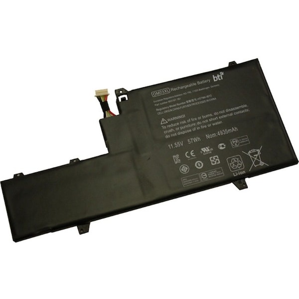 Battery Technology Replacement Battery For Hp Elitebook 1030 G2, Elitebook X360 1030 G2, OM03XL-BTI - main