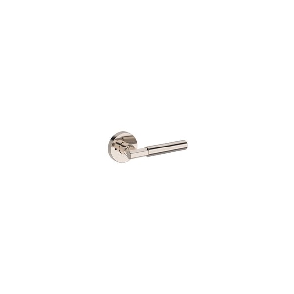 Baldwin Residential Door Levers Privacy Right Hand Lifetime Bright Nickel PVRIDCRR055 - main