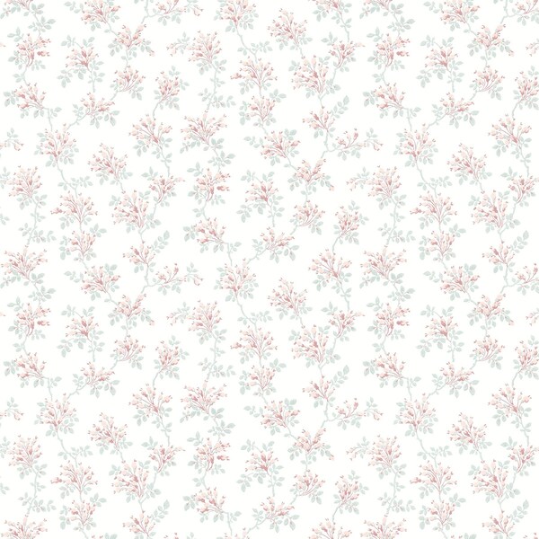 Chesapeake Sofiane Blush Botanical Trail Wallpaper 4072-70037 - main