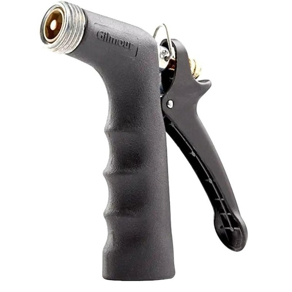 Gilmour Watering Nozzle, GHT, 25 to 5 gpm, AluminumStainless Steel, Black 805932-1002 - main