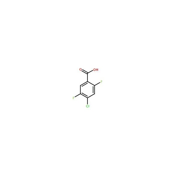 Ak Scientific 4-Chloro-2, 5-difluorobenzoic acid (5g), CAS 132794-07-1 X4328-5g - main