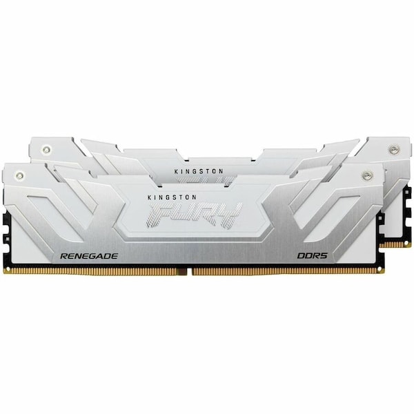Kingston 48GB 8400MT/s DDR5 CL40 CUDIMM (Kit of 2) FURY Renegade White XMP KF584CU40RWK2-48 - main