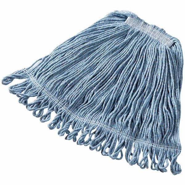 Rubbermaid Commercial Super Stitch Medium Blend Mop, Blue RCPD21206BE - main