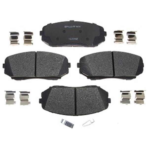 Rm Brakes 2007-2009 Ford Edge Brake Pad Set R53-MGD1258ACH - main