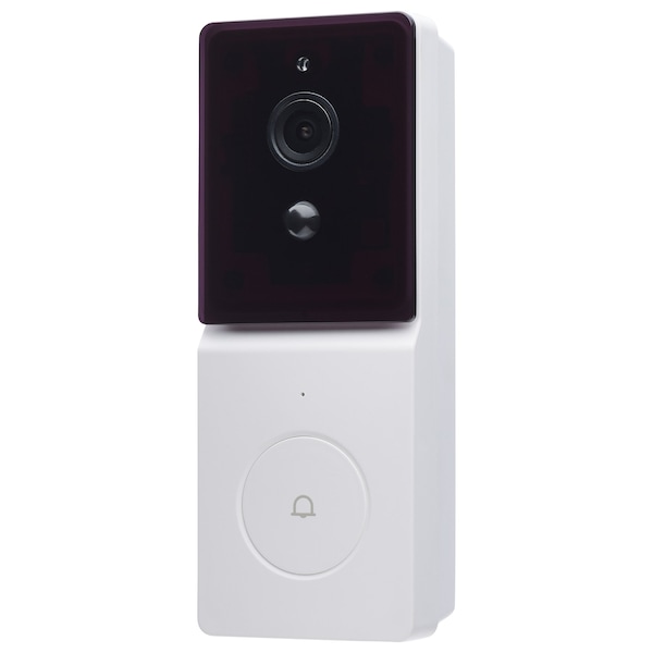 Nuvo Starfish SMART Doorbell Security Camera, White Doorbell with Black Chime 65/935 - main