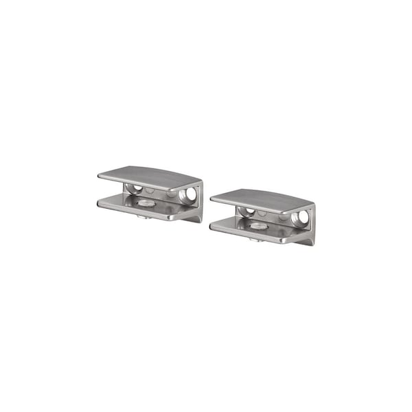 Dolle Flac 1.6 in. H X 1.6 in. W X 0.8 in. D Silver Metal Shelf Clips 15750 - main