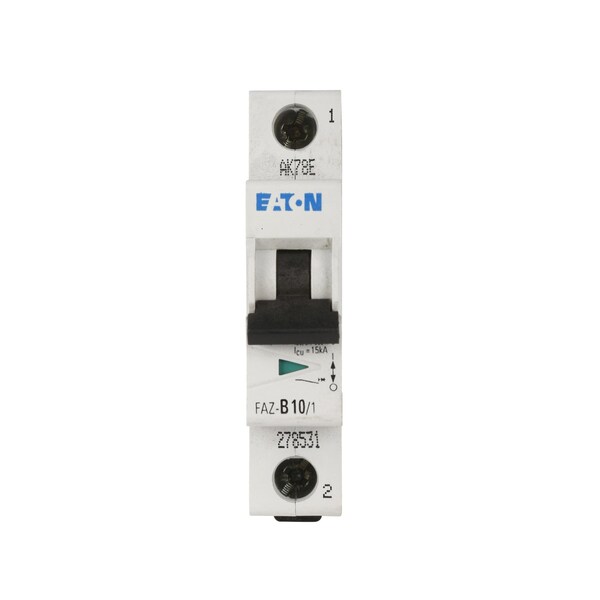 Eaton UL 489 Industrial miniature circuit breaker - supplementary protector, 2PK FAZ-B5/1-NA - main