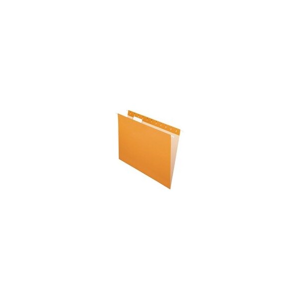 Pendaflex FILE, HANG, LTR, 1/5, TAB, OR, 25PK 81607 - main