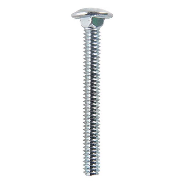 Hillman 1/4 in. X 2-1/4 in. L Zinc-Plated Steel Carriage Bolt, 100PK 240027 - main
