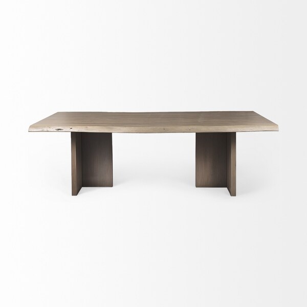 Homeroots 94" Natural Dining Table 397610 - main