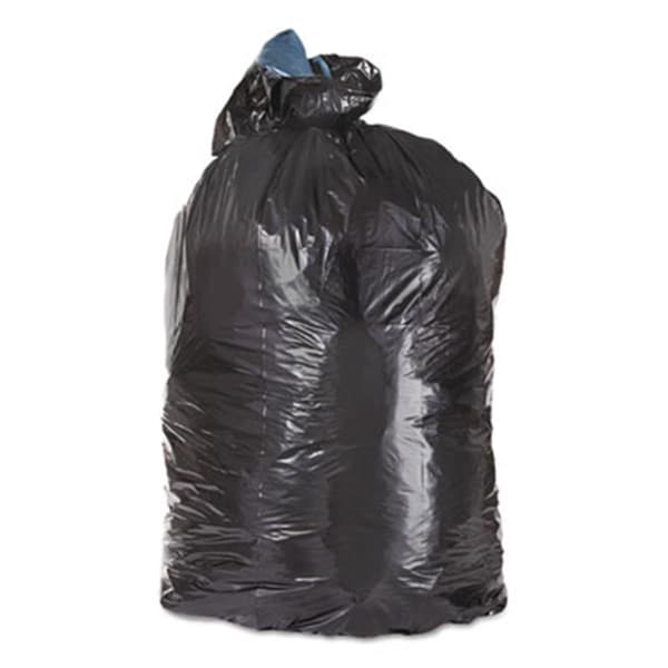Trn 47 x 43 in. Low-Density Can Liners, 1.3 Mil, 56 gal - Black ML4347H - main