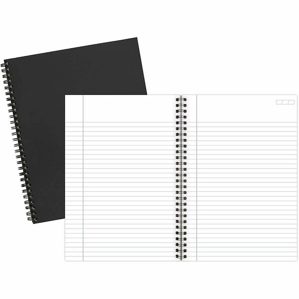 Cambridge Wirebound Bus Notebook, Black, 9.5X6, 80CT 06672 - main