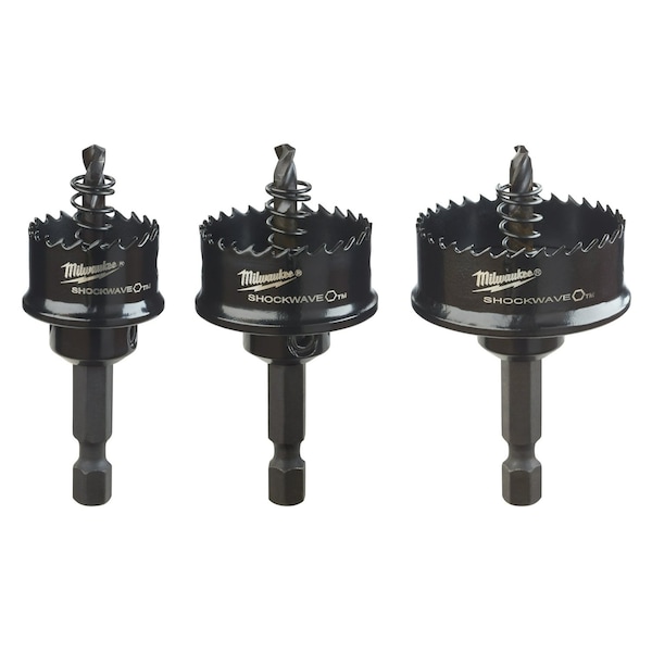 Milwaukee Tool 3pc. Thin Wall Hole Saw Set 49-22-4800 - main