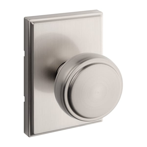 Kwikset Residential Door Knobs Passage Reversible Satin Nickel 720SOKTRCT-15 - main