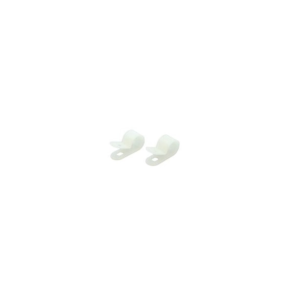 Cable Wholesale Cable Clamp, PA 6.6, 1/2 in Bundle Dia., White, 100 PK 30CV-31400 - main