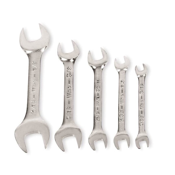 Williams Williams Double Wrench, Open End, Short, Set, 5 pcs. JHWWS-1605 - main