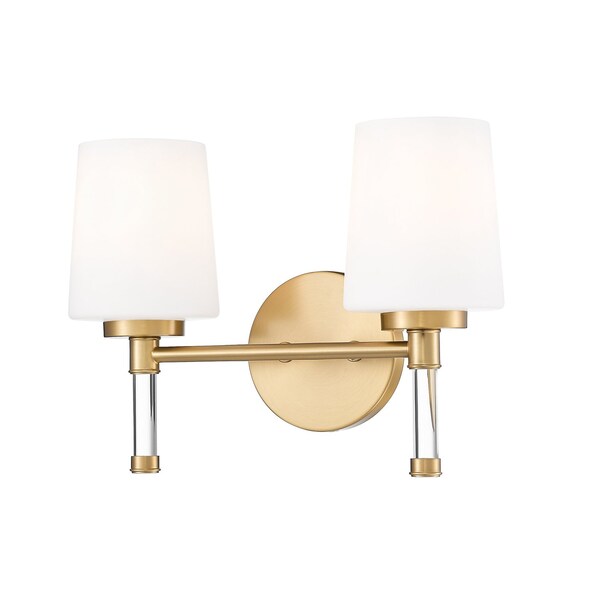 Z-Lite Henri Modern Gold 2 Light Vanity 7700-2V-MGLD - main