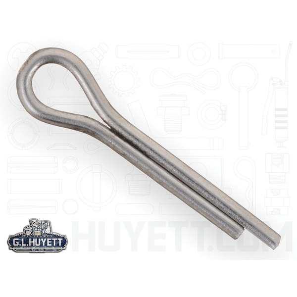 Huyett Cotter Pin, 316 Stainless Steel, 0.094 in Dia x 0.500 in Effective Length CPS16-093-0500 - main