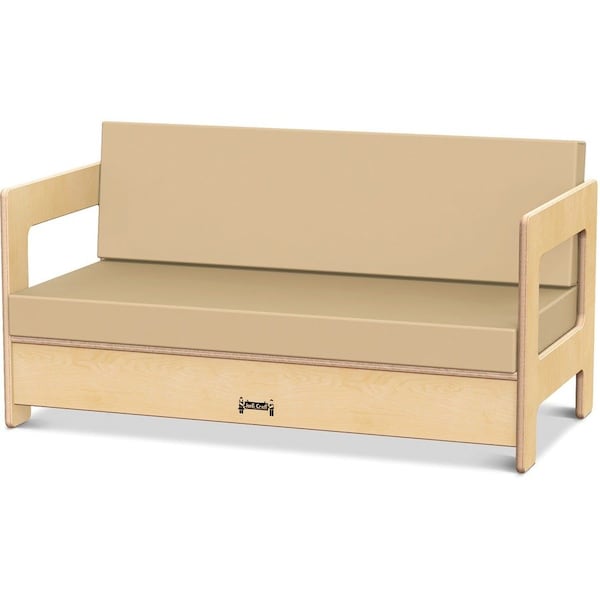 Jonti-Craft Living Room Couch, Wheat 3782JC - main