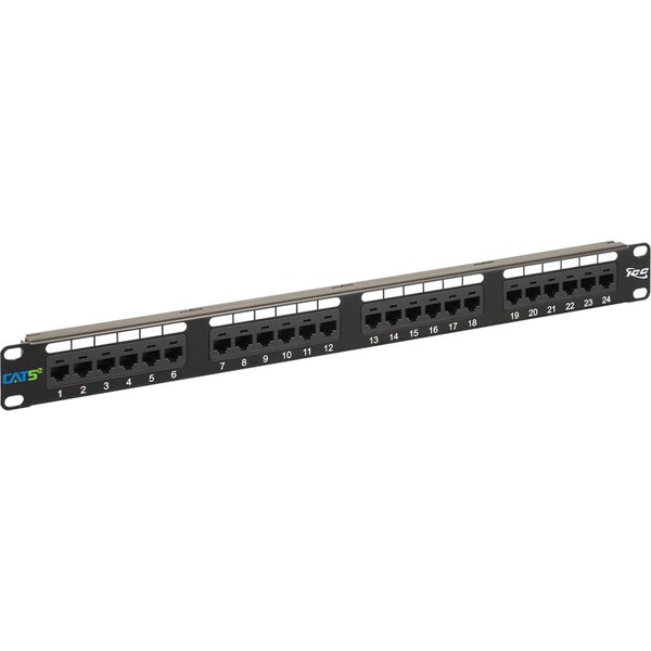 Icc ICMPP0245E PATCH PANEL CAT 5e 24PORT 1 RMS ICC-ICMPP0245E - main